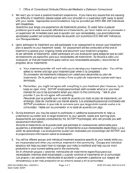 Form DOC02-330ES Sex Offender Treatment and Assessment Programs Informed Consent for Prison Treatment - Washington (English/Spanish), Page 4