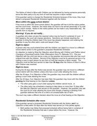 Form GDN M104 Residential Schedule (Guardianship) - Washington, Page 11