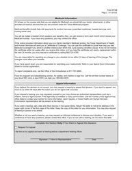 Form H1122 Medicaid Action Notice - Texas, Page 2