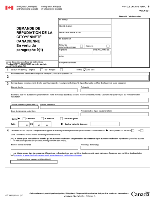 Forme CIT0302  Printable Pdf