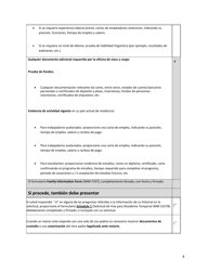 Form IMM5903 Application for a Work Permit - Checklist - Buenos Aires - Canada (English/Spanish), Page 5