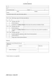 Form 18 Coroners Court Order to Produce/Order to Attend Inquest - Queensland, Australia, Page 2