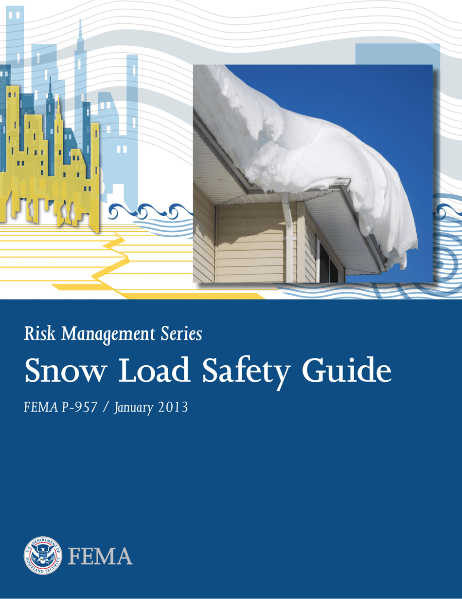 FEMA Form P957 Download Printable PDF or Fill Online Snow Load Safety
