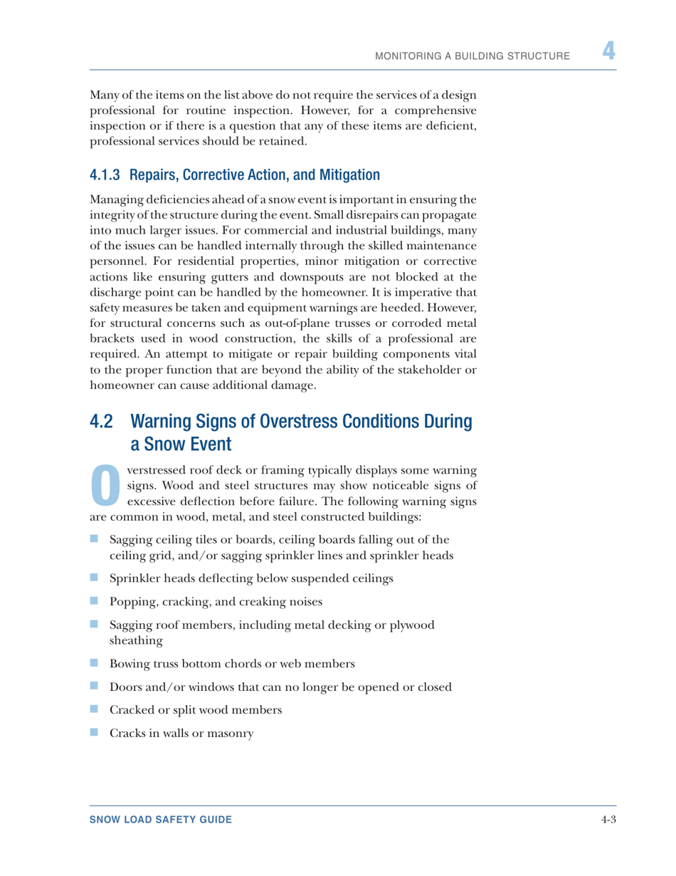 FEMA Form P-957 Snow Load Safety Guide, Page 33