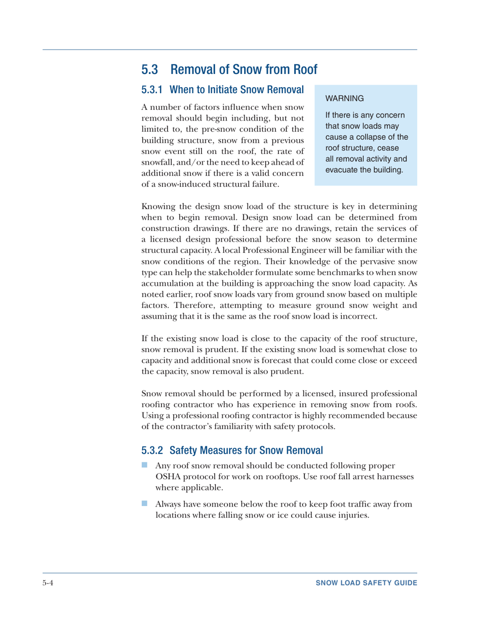 FEMA Form P-957 Snow Load Safety Guide, Page 38
