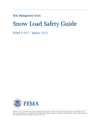 FEMA Form P-957 Snow Load Safety Guide, Page 3