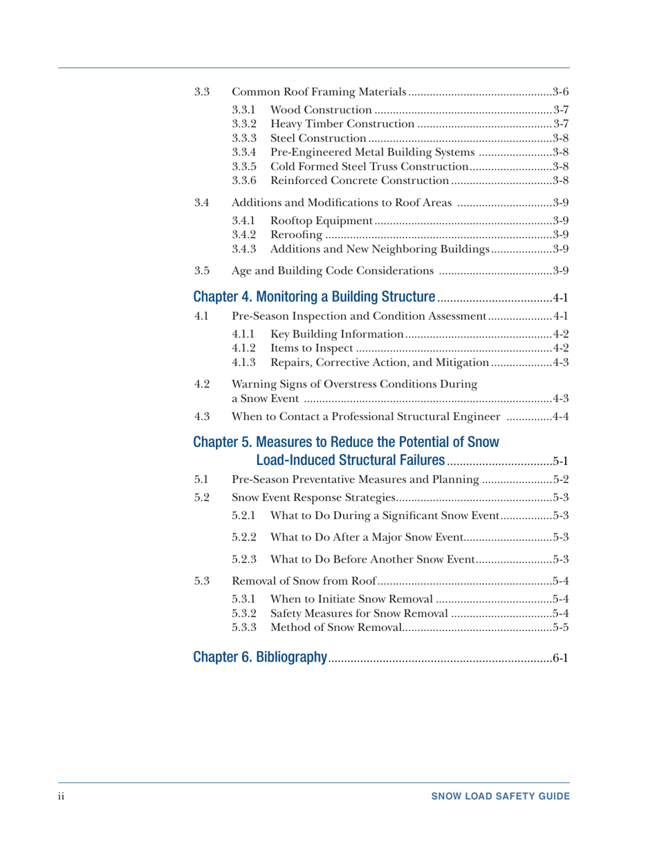 FEMA Form P-957 Snow Load Safety Guide, Page 6
