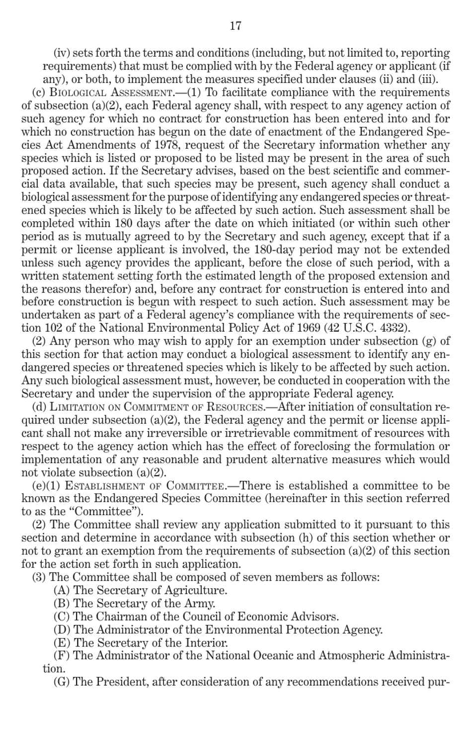 Endangered Species Act of 1973 as Amended Through the 108th Congress, Page 19