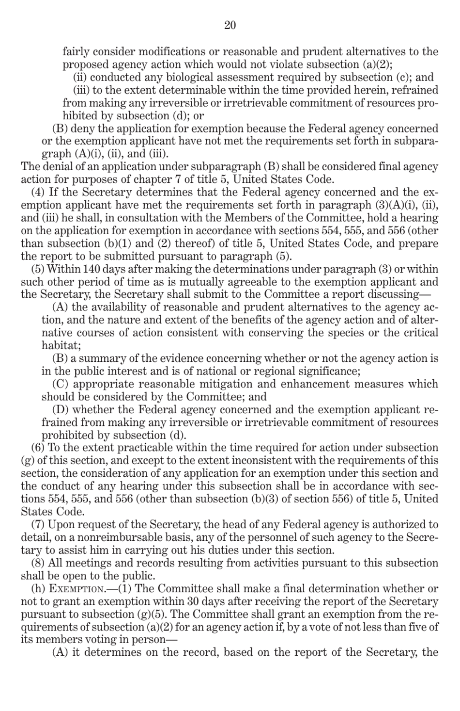 Endangered Species Act of 1973 as Amended Through the 108th Congress, Page 22
