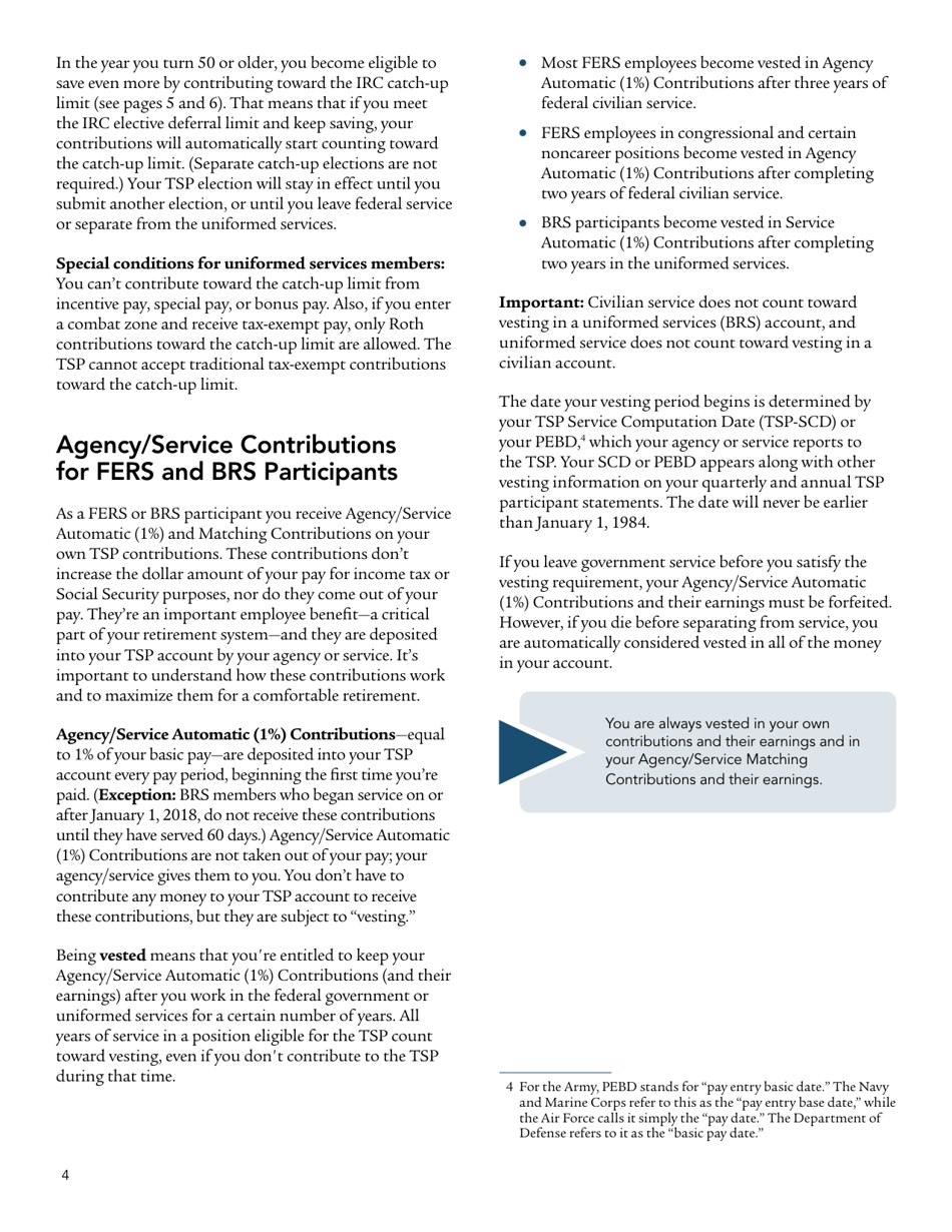 Form TSPBK08 Summary of the Thrift Savings Plan, Page 6