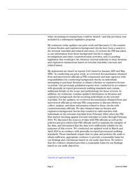 Form GAO-10-703T Terrorist Watchlist Screening: Fbi Has Enhanced Its Use of Information From Firearm and Explosives Background Checks to Support Counterterrorism Efforts, Page 4