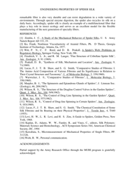 Engineering Properties of Spider Silk - Frank K. Ko, Sueo Kawabata, Mari Inoue, Masako Niwa, Stephen Fossey and John W. Song, Page 7