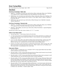 Drum Tuning Bible - J. Scott Johnson, a.k.a. Prof. Sound, Page 10