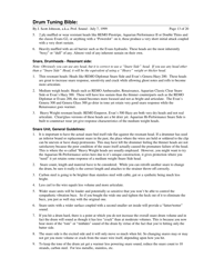 Drum Tuning Bible - J. Scott Johnson, a.k.a. Prof. Sound, Page 13