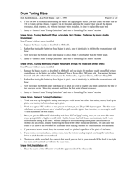 Drum Tuning Bible - J. Scott Johnson, a.k.a. Prof. Sound, Page 15