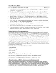 Drum Tuning Bible - J. Scott Johnson, a.k.a. Prof. Sound, Page 18