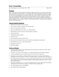 Drum Tuning Bible - J. Scott Johnson, a.k.a. Prof. Sound, Page 3