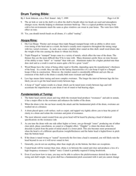 Drum Tuning Bible - J. Scott Johnson, a.k.a. Prof. Sound, Page 4