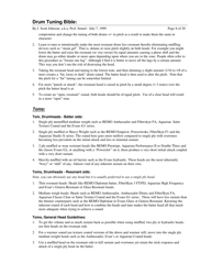 Drum Tuning Bible - J. Scott Johnson, a.k.a. Prof. Sound, Page 8