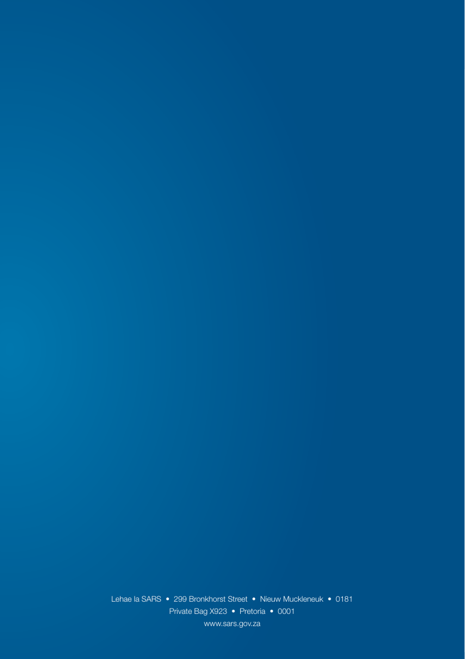 Form Customs-G0001 Travellers Guide - South Africa, Page 20