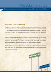 Form Customs-G0001 Traveller&#039;s Guide - South Africa, Page 5
