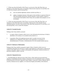 U.S. Model Bilateral Investment Treaty, Page 21