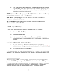 U.S. Model Bilateral Investment Treaty, Page 6