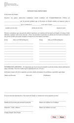 Form AW4-19 Request for Inspectors - Texas (English/Spanish), Page 2