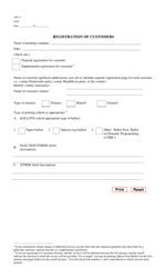 Form AW3-1 Registration of Printers/Vendors - Texas, Page 2