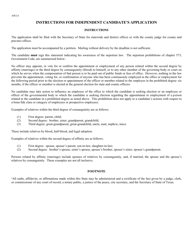 Form AW2-6 Independent Candidate&#039;s Application for a Place on the General Election Ballot - Texas (English/Spanish), Page 2