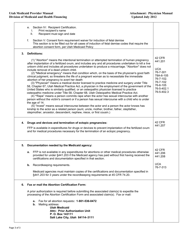 Abortion Acknowledgement and Certification Form - Utah, Page 3