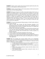 Application for Registration of a Vacation Time Share Plan - South Carolina, Page 5