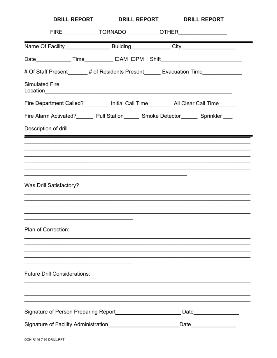 Form DOH-R146 - Fill Out, Sign Online and Download Printable PDF, South ...