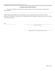 Form AO242 Petition for a Writ of Habeas Corpus Under 28 U.s.c. 2241 - Oklahoma, Page 10