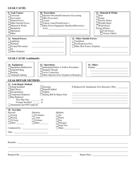 Form PS-95 Semi-annual Leak Report - Texas, Page 2