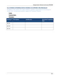 Continuity Multi-Year Strategy and Program Management Plan (Myspmp) Template - Ohio, Page 23