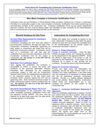 DHEC Form 0437 Contractor Certification Form for Coverage(S) Under South Carolina Npdes General Permit for Stormwater Discharges From Construction Activities Scr100000 - South Carolina, Page 5
