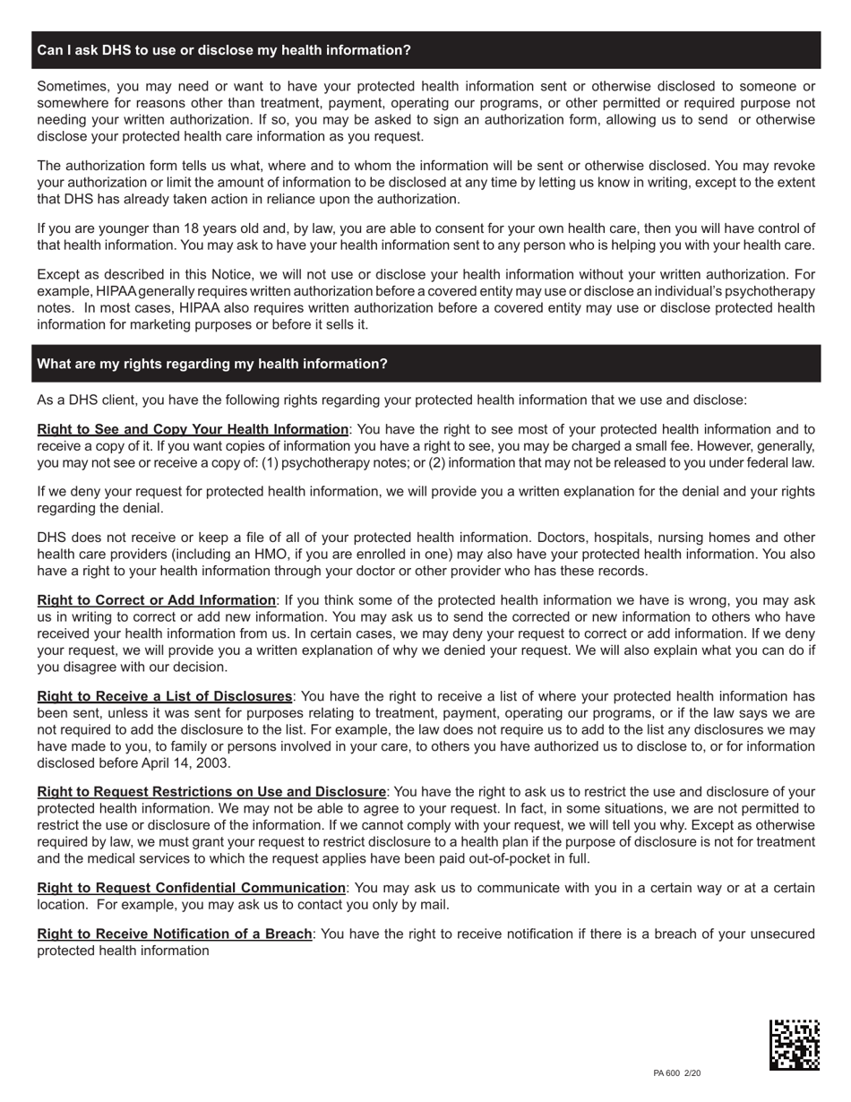 Form PA600 Application for Benefits - Pennsylvania, Page 30