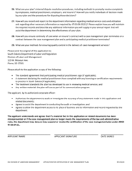 Application for Certification of Case Management Plan - South Dakota, Page 3
