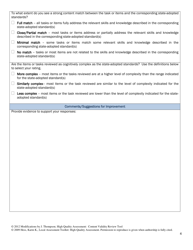 Assessment Review Tool - Rhode Island, Page 4