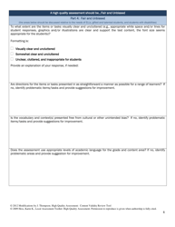 Assessment Review Tool - Rhode Island, Page 6