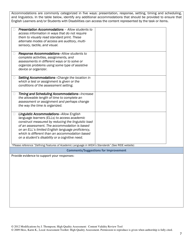 Assessment Review Tool - Rhode Island, Page 7
