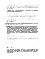Secondary Pari-Mutuel Organization License Application - Pennsylvania, Page 11