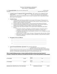 Transaction Broker Agreement (Non-agency Agreeement) - South Carolina, Page 2