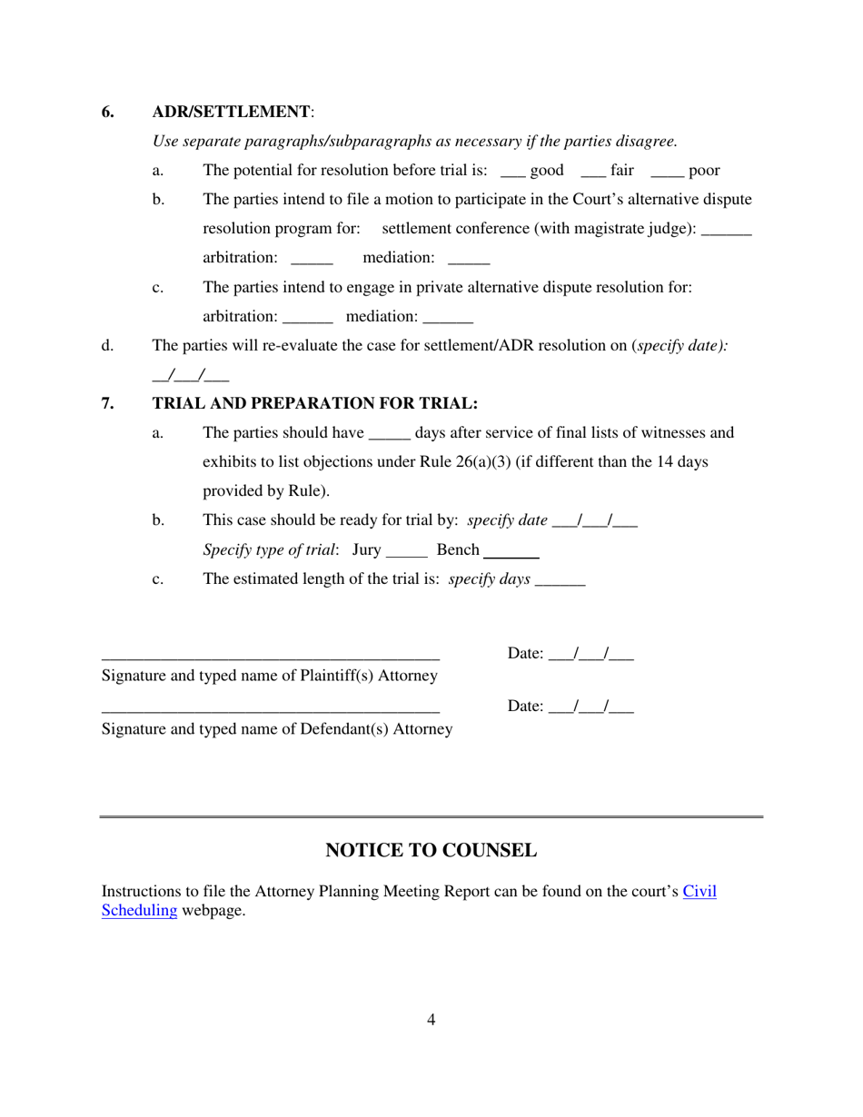 Attorney Planning Meeting Report - Utah, Page 4