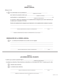 Formulario MH783-S Solicitud Para Examen De Emergencia Y Tratamiento Involuntarios - Pennsylvania (Spanish), Page 5