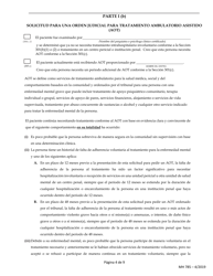 Formulario MH785 Ley De Procedimientos De Salud Mental De 1976 - Pennsylvania (Spanish), Page 4