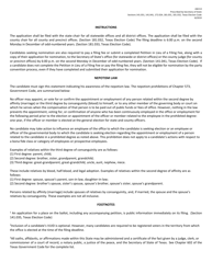 Form AW2-8 Application for Nomination by Convention of Party - Texas (English/Spanish), Page 2