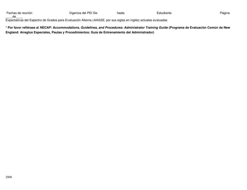Transicion Secundaria - Programa Educativo Individualizado - Rhode Island (Spanish), Page 15