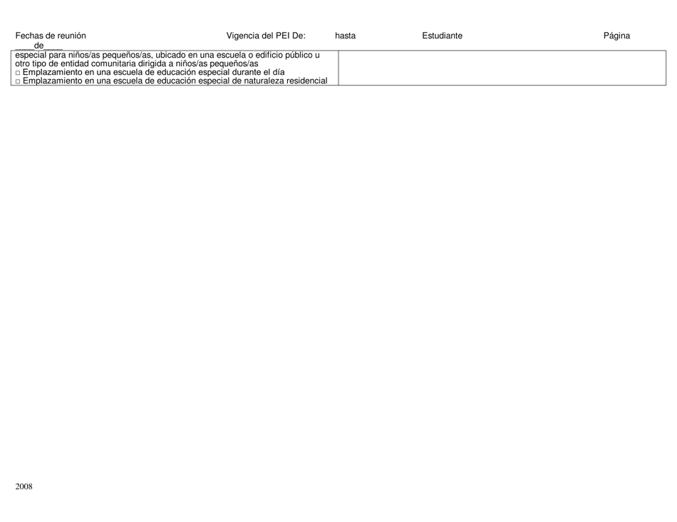 Programa Educativo Individualizado Para Estudiantes De 3 a 13 Anos De Edad - Rhode Island (Spanish), Page 14